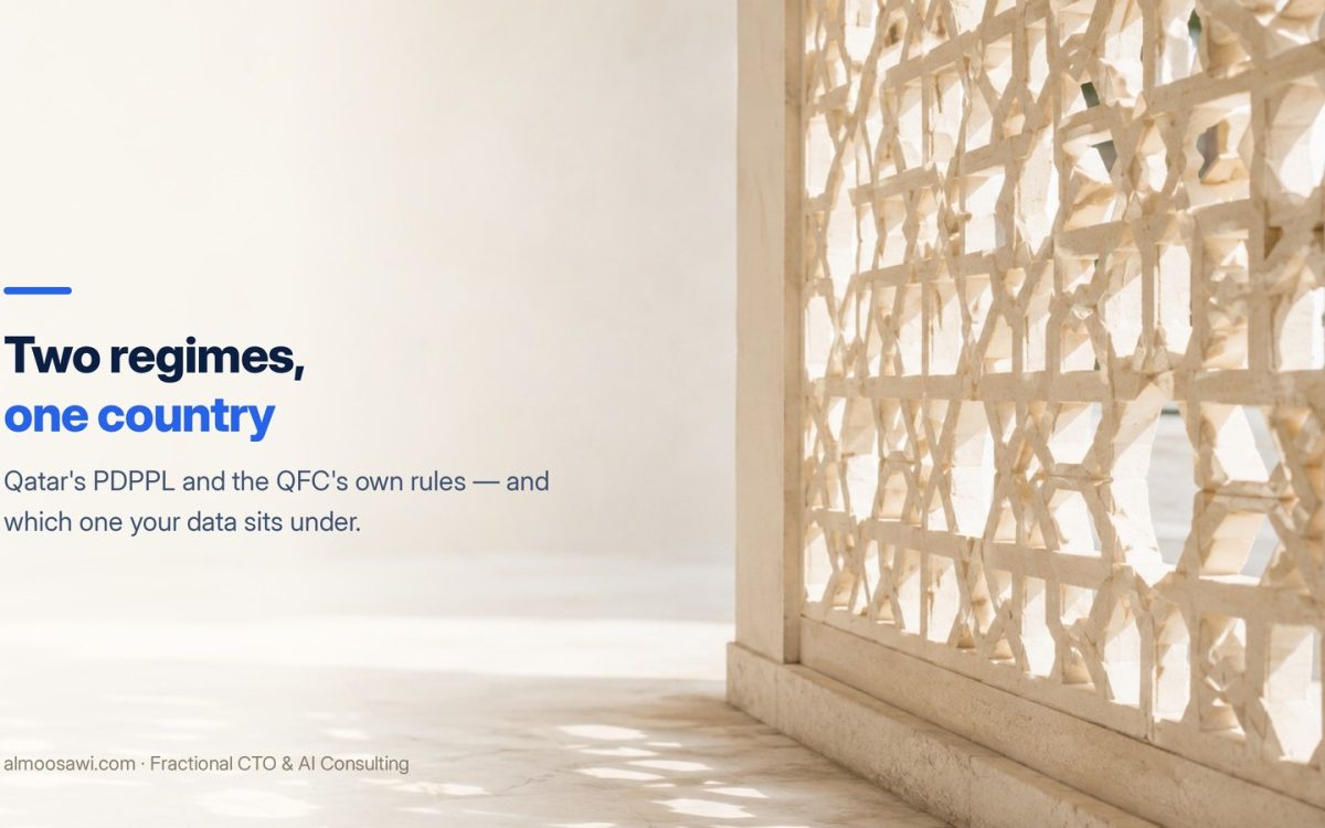 Sunlight passing through a pale limestone mashrabiya screen, casting patterned shadows on a stone floor.